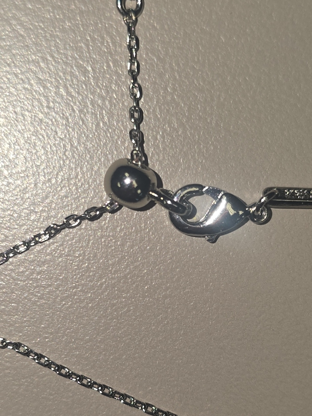 Kendra Scott Parker Starfish Short Pendant Necklace - Silver MOP Signed 19 In. - Picture 4 of 12